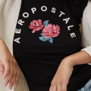 Black Aeropostale short sleeve shirt.